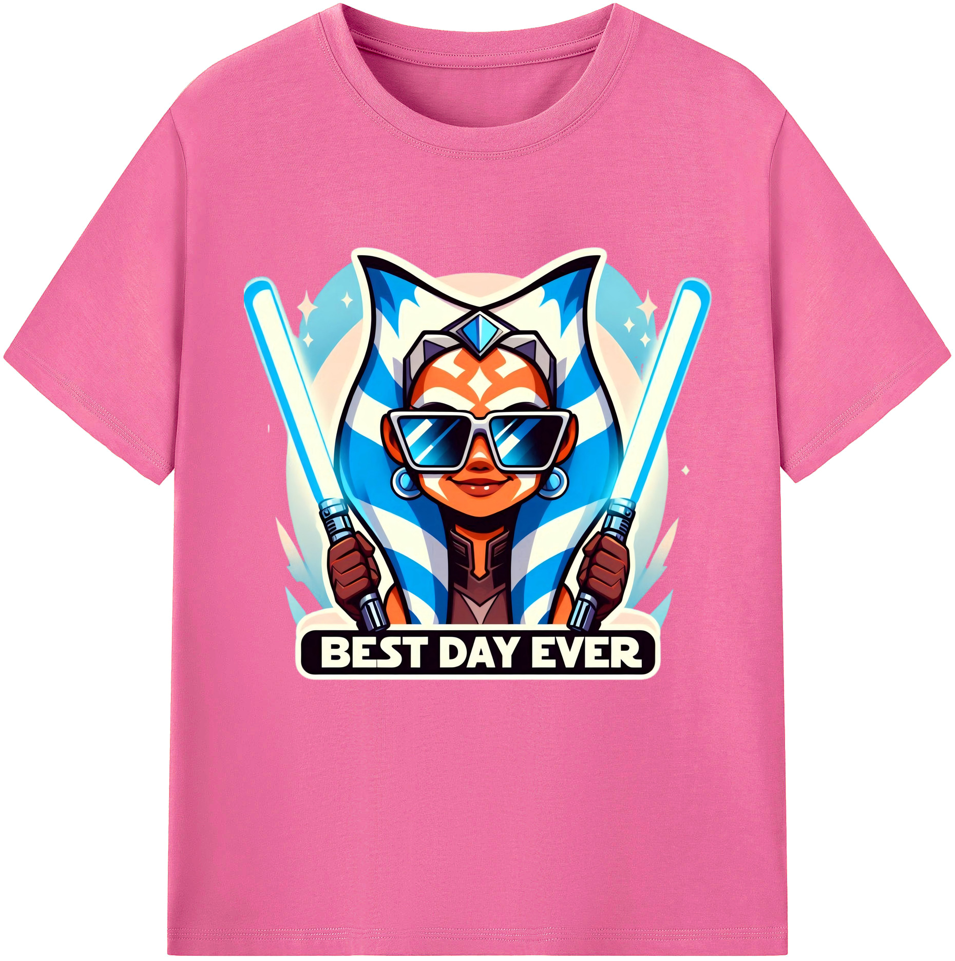 （画像用） スター・ウォーズ Star Wars レディースカジュアルプリントTシャツ（綿100％）